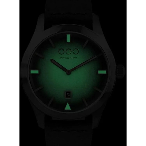 Green and Silver Men's Watch - Picture 5 of 7
